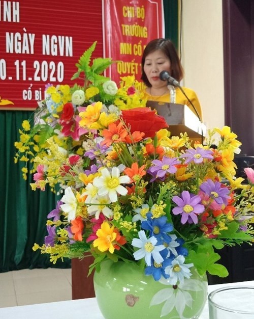Cô giáo Đinh Thị Hồng - Nét đẹp dịu dàng cô giáo mầm non